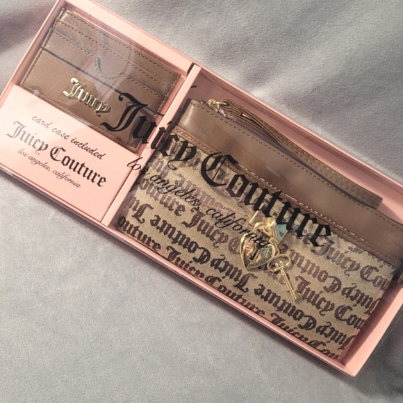 Juicy Couture Handbags - Juicy Couture 2-piece set in gift box.